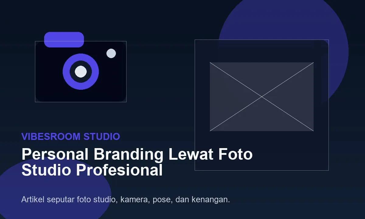 Personal Branding Lewat Foto Studio Profesional